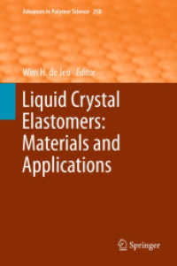 Liquid Crystal Elastomers: Materials and Applications (Advances in Polymer Science)