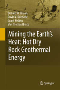 Mining the Earth's Heat: Hot Dry Rock Geothermal Energy （2012）