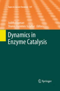 Dynamics in Enzyme Catalysis (Topics in Current Chemistry)