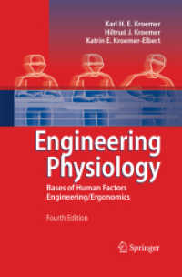 Engineering Physiology : Bases of Human Factors Engineering/ Ergonomics