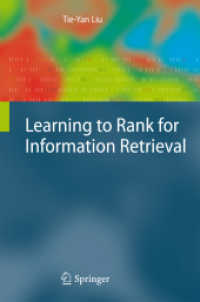Learning to Rank for Information Retrieval （2011）