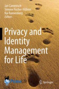 Privacy and Identity Management for Life （2011）