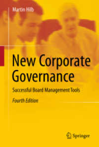 New Corporate Governance : Successful Board Management Tools （4TH）