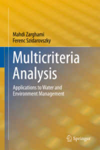 Multicriteria Analysis : Applications to Water and Environment Management （2011）