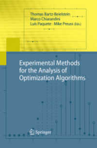 Experimental Methods for the Analysis of Optimization Algorithms （2010）