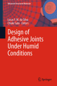 Design of Adhesive Joints under Humid Conditions (Advanced Structured Materials)