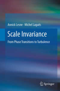 Scale Invariance : From Phase Transitions to Turbulence （2012）