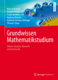 Grundwissen Mathematikstudium : Höhere Analysis, Numerik und Stochastik