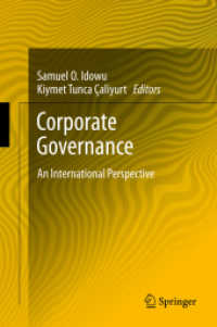 Corporate Governance : An International Perspective
