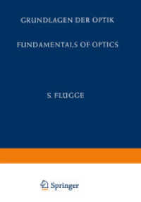 Grundlagen der Optik / Fundamentals of Optics (Handbuch der Physik Encyclopedia of Physics)