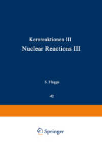 Kernreaktionen III / Nuclear Reactions III (Kernphysik / Nuclear Physics)