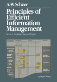 Principles of Efficient Information Management （2ND）