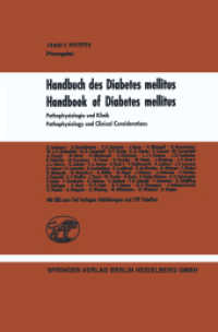 Pathophysiologie und Klinik, 2 Tle. （2014. lxiv, 1404 S. LXIV, 1404 S. In 2 Bänden, nicht einzeln erh&）