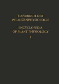 Genetische Grundlagen Physiologischer Vorgänge · Konstitution der Pflanzenzelle / Genetic Control of Physiological Processes · the Constitution of the Plant Cell (Handbuch der Pflanzenphysiologie Encyclopedia of Plant Physiology)