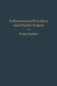 Die Kohlenwasserstoff-Synthese nach Fischer-Tropsch