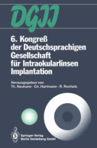6. Kongre Der Deutschsprachigen Gesellschaft Fr Intraokularlinsen Implantation : 6. Bis 7. Mrz 1992， Mnchen