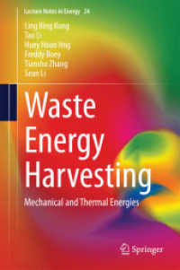Waste Energy Harvesting : Mechanical and Thermal Energies (Lecture Notes in Energy)