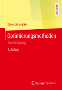 Optimierungsmethoden : Eine Einführung (Springer-lehrbuch) （3RD）