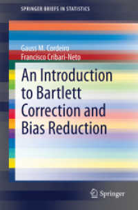 An Introduction to Bartlett Correction and Bias Reduction (Springerbriefs in Statistics)