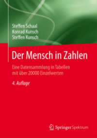 Der Mensch in Zahlen : Eine Datensammlung in Tabellen mit über 20000 Einzelwerten （4TH）