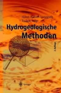 Hydrogeologische Methoden （2. Aufl. 2013. xiv, 1006 S. XIV, 1006 S. 235 mm）