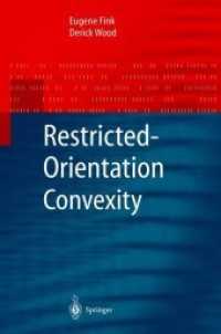 Restricted-Orientation Convexity (Monographs in Theoretical Computer Science. An EATCS Series)
