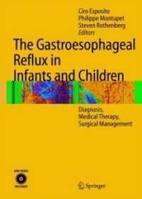 The Gastroesophageal Reflux in Infants and Children : Diagnosis, Medical Therapy, Surgical Management （2004）
