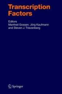 Transcription Factors (Handbook of Experimental Pharmacology 166) （Softcover reprint of the original 1st ed. 2004. 2012. x, 581 S. X, 581）