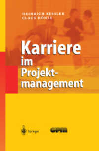 Karriere Im Projektmanagement （Softcover Reprint of the Original 1st 2002）