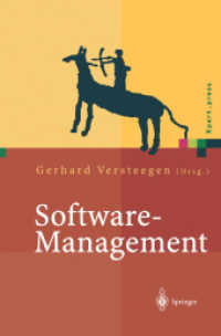 Software Management : Beherrschung Des Lifecycles (Xpert.press) （Softcover Reprint of the Original 1st 2002）