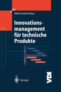 Innovationsmanagement für technische Produkte : Systematische und integrierte Produktentwicklung und Produktionsplanung (Vdi-buch)