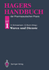 Hagers Handbuch der Pharmazeutischen Praxis, 2 Tle. : Folgeband 1:Waren und Dienste （5. Aufl. 2013. xxxi, 1019 S. XXXI, 1019 S. 242 mm）