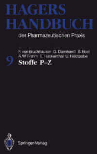 Hagers Handbuch der Pharmazeutischen Praxis, 2 Tle. （5. Aufl. 2014. lx, 1253 S. LX, 1253 S. In 2 Bänden, nicht einzeln）