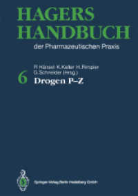 Hagers Handbuch der Pharmazeutischen Praxis, 2 Tle. : Drogen P-Z Folgeband 2 （5. Aufl. 2012. lviii, 1195 S. LVIII, 1195 S. In 2 Bänden, nicht e）