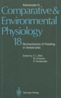 Biomechanics of Feeding in Vertebrates (Advances in Comparative and Environmental Physiology)