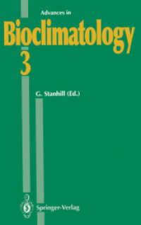 Advances in Bioclimatology (Advances in Bioclimatology)