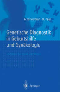 Genetische Diagnostik in Geburtshilfe und Gynäkologie : Leitfaden für Klinik und Praxis