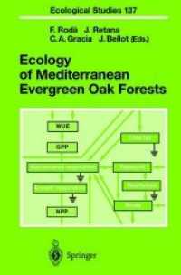 Ecology of Mediterranean Evergreen Oak Forests (Ecological Studies)