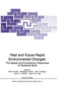 Past and Future Rapid Environmental Changes : The Spatial and Evolutionary Responses of Terrestrial Biota (NATO Asi Subseries I:)