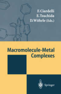 Macromolecule-Metal Complexes （Reprint）