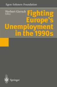 Fighting Europe's Unemployment in the 1990s （Reprint）