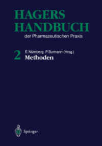 Hagers Handbuch der pharmazeutischen Praxis : Band 2: Methoden （5. Aufl. 2011. xxviii, 1133 S. XXVIII, 1133 S. 242 mm）