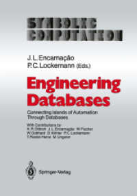 Engineering Databases : Connecting Islands of Automation through Databases (Symbolic Computation / Computer Graphics - Systems and Applications) （Reprint）