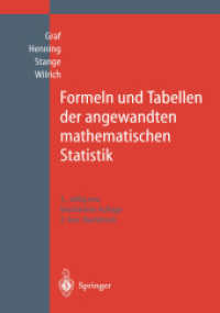 Formeln und Tabellen der angewandten mathematischen Statistik （3RD）