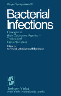 Bacterial Infections : Changes in Their Causative Agents Trends and Possible Basis (Bayer-symposium) （Reprint）