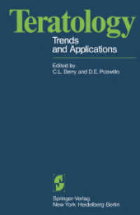 Teratology : Trends and Applications （Reprint）
