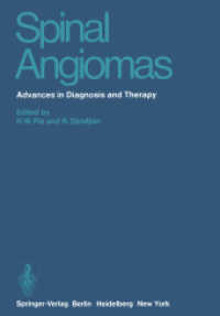 Spinal Angiomas : Advances in Diagnosis and Therapy （Reprint）