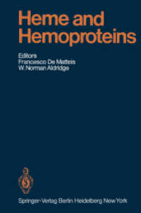 Heme and Hemoproteins (Handbook of Experimental Pharmacology) （Reprint）