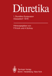 Diuretika : 1. Diuretikasymposion Dusseldorf 1979 （Reprint）