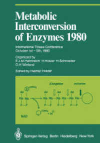 Metabolic Interconversion of Enzymes 1980: International Titisee Conference October 1st 5th, 1980 (Proceedings in Life Sciences)